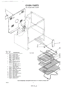 06 - Section parts for Whirlpool RFE3160W / from AppliancePartsPros.com