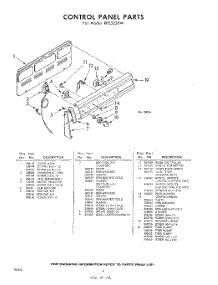 04 - Control parts for Whirlpool RFE3230W / from AppliancePartsPros.com