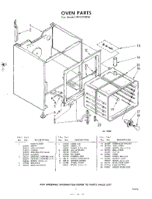 05 - Oven parts for Whirlpool RFE3230W / from AppliancePartsPros.com