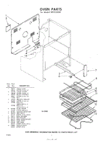 06 - Section parts for Whirlpool RFE3230W / from AppliancePartsPros.com