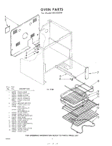 06 - Section parts for Whirlpool RFE3300W / from AppliancePartsPros.com