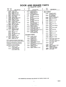 03 - Lit / Optional parts for Whirlpool RFE330PW / from AppliancePartsPros.com