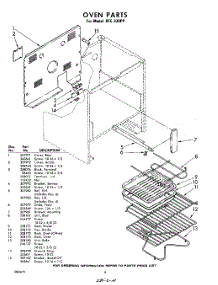 06 - Section parts for Whirlpool RFE333PP / from AppliancePartsPros.com
