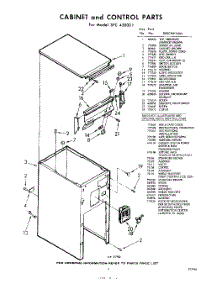 05 - Cabinet And Control , Lit / Optional parts for Whirlpool SFC450001 / from AppliancePartsPros.com