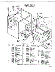 05 - Oven parts for Whirlpool RFE3600W2 / from AppliancePartsPros.com