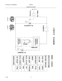 05 - Wiring Diagram parts for Frigidaire Wine Cooler KCBC65 / from AppliancePartsPros.com