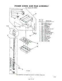 03 - Power Screw And Ram parts for Whirlpool SFC800000 / from AppliancePartsPros.com