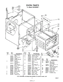 03 - Oven parts for Whirlpool RFE3630W1 / from AppliancePartsPros.com