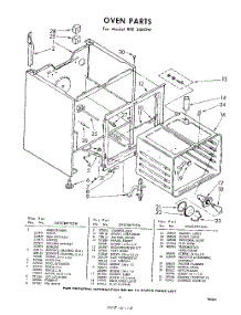 05 - Oven parts for Whirlpool RFE36E0W / from AppliancePartsPros.com