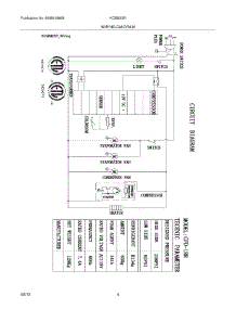 04 - Wiring Diagram parts for Frigidaire Refrigerator KCBM23R / from AppliancePartsPros.com