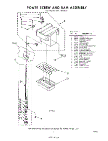 03 - Power Screw And Ram parts for Whirlpool SFC800002 / from AppliancePartsPros.com