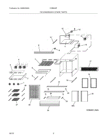 03 - Recommended Spare Parts parts for Frigidaire Freezer KCBM48F / from AppliancePartsPros.com