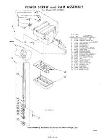 03 - Power Screw And Ram parts for Whirlpool SFC850000 / from AppliancePartsPros.com