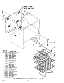 06 - Section parts for Whirlpool RFE3700W / from AppliancePartsPros.com