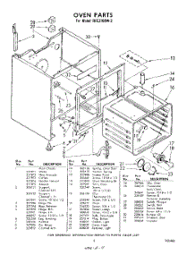 05 - Oven parts for Whirlpool RFE3700W2 / from AppliancePartsPros.com