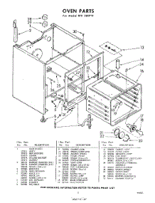 05 - Oven parts for Whirlpool RFE380PW / from AppliancePartsPros.com
