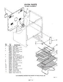 03 - Oven parts for Whirlpool RFE390PW1 / from AppliancePartsPros.com