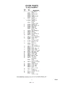 05 - Section parts for Whirlpool RFE390PW1 / from AppliancePartsPros.com