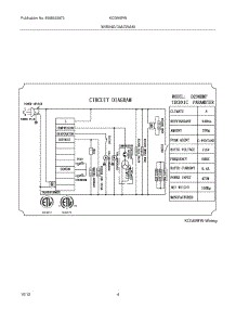 04 - Wiring Diagram parts for Frigidaire Freezer KCGM9FW / from AppliancePartsPros.com