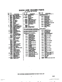 05 - Section parts for Whirlpool RFE970PW / from AppliancePartsPros.com