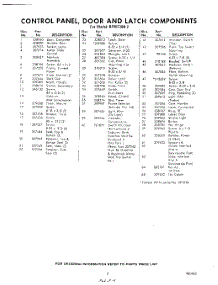 03 - Section parts for Whirlpool RFM73002 / from AppliancePartsPros.com