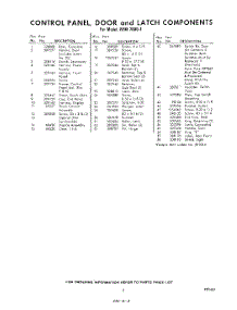 03 - Section parts for Whirlpool RFM78001 / from AppliancePartsPros.com