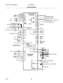 18 - Wiring Diagram parts for Frigidaire Refrigerator FPHB2899LFC / from AppliancePartsPros.com