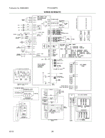 20 - Wiring Schematic parts for Frigidaire Refrigerator FPHC2399PF0 / from AppliancePartsPros.com