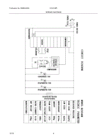 04 - Wiring Diagram parts for Frigidaire Refrigerator KCUC48R / from AppliancePartsPros.com