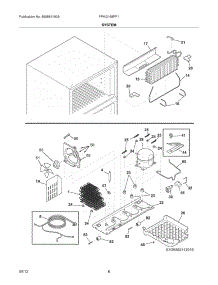 09 - System parts for Frigidaire Refrigerator FPHI2188PF1 / from AppliancePartsPros.com