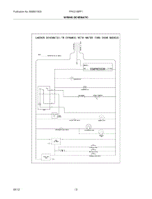 12 - Wiring Schematic parts for Frigidaire Refrigerator FPHI2188PF1 / from AppliancePartsPros.com
