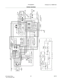 21 - Wiring Diagram parts for Frigidaire Refrigerator FPHS2399PF0 / from AppliancePartsPros.com