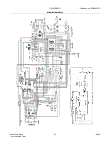 21 - Wiring Diagram parts for Frigidaire Refrigerator FPHS2699PF0 / from AppliancePartsPros.com