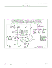 13 - Wiring Diagram parts for Frigidaire Dryer FASE7074NR2 / from AppliancePartsPros.com