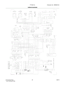 21 - Wiring Diagram parts for Frigidaire Refrigerator FFHS2313LS9 / from AppliancePartsPros.com