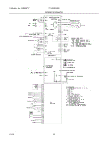 20 - Wiring Schematic parts for Frigidaire Refrigerator FFHS2322MB9 / from AppliancePartsPros.com