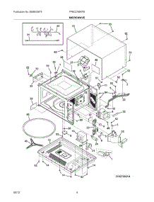 05 - Microwave parts for Frigidaire Oven FPMC2785KFB / from AppliancePartsPros.com