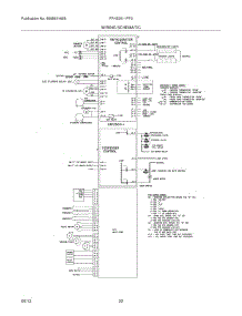 20 - Wiring Schematic parts for Frigidaire Refrigerator FFHS2611PF0 / from AppliancePartsPros.com