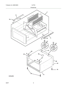 03 - Pedestal parts for Frigidaire Pedestal NLPWD15E1 / from AppliancePartsPros.com