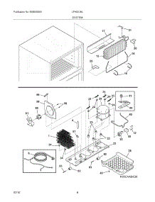 09 - System parts for Frigidaire Refrigerator LFHI2126LW0 / from AppliancePartsPros.com