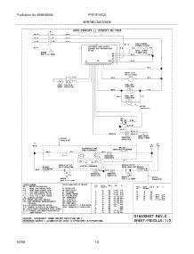 10 - Wiring Diagram parts for Frigidaire Range PFEF374EC5 / from AppliancePartsPros.com