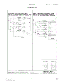 11 - Wiring Diagram parts for Frigidaire Range PFEF374EC5 / from AppliancePartsPros.com