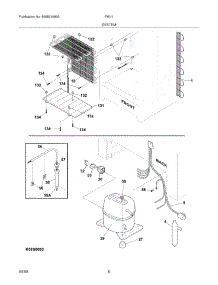 07 - System parts for Frigidaire Wine Cooler PWJ1 / from AppliancePartsPros.com