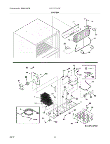 09 - System parts for Frigidaire Refrigerator LFHT1713LQZ / from AppliancePartsPros.com