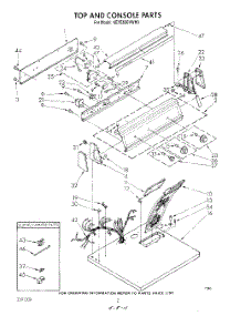 02 - Section parts for Kitchenaid Dryer KEYE650VPL0 / from AppliancePartsPros.com