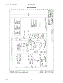 12 - Wiring Diagram parts for Frigidaire Washer Dryer Combo FFLE2022MW1 / from AppliancePartsPros.com