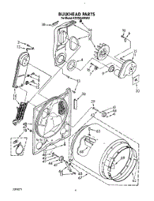 04 - Section parts for Kitchenaid Dryer KEYE664WAL1 / from AppliancePartsPros.com