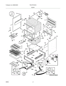05 - Body parts for Frigidaire Range PGLEF375GC3 / from AppliancePartsPros.com