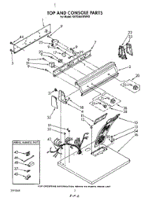 02 - Section parts for Kitchenaid Dryer KEYE664WTO0 / from AppliancePartsPros.com