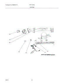 07 - System parts for Frigidaire Refrigerator FFPT10F3NB0 / from AppliancePartsPros.com